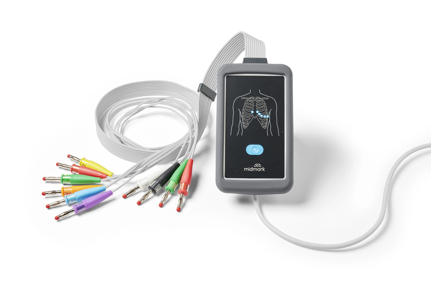 Electrocardiograph Digital ECG Kit Includes: USB .. .  .  